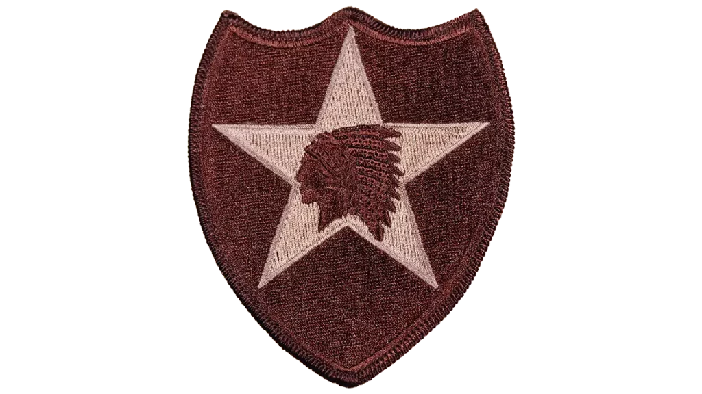 アメリカ陸軍 第2歩兵師団 部隊章 2nd Infantry Division insignia