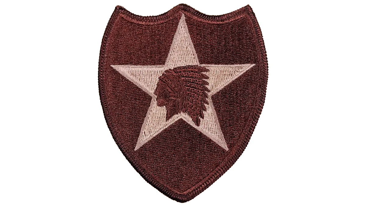 アメリカ陸軍 第2歩兵師団 部隊章 2nd Infantry Division insignia