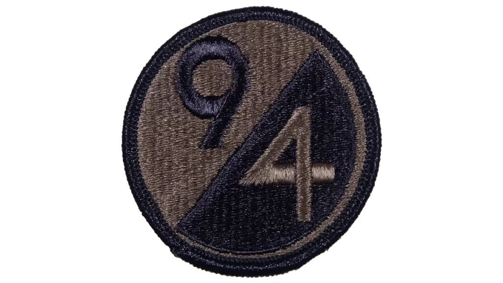 アメリカ陸軍 第94歩兵師団 部隊章 94th infantry division insignia