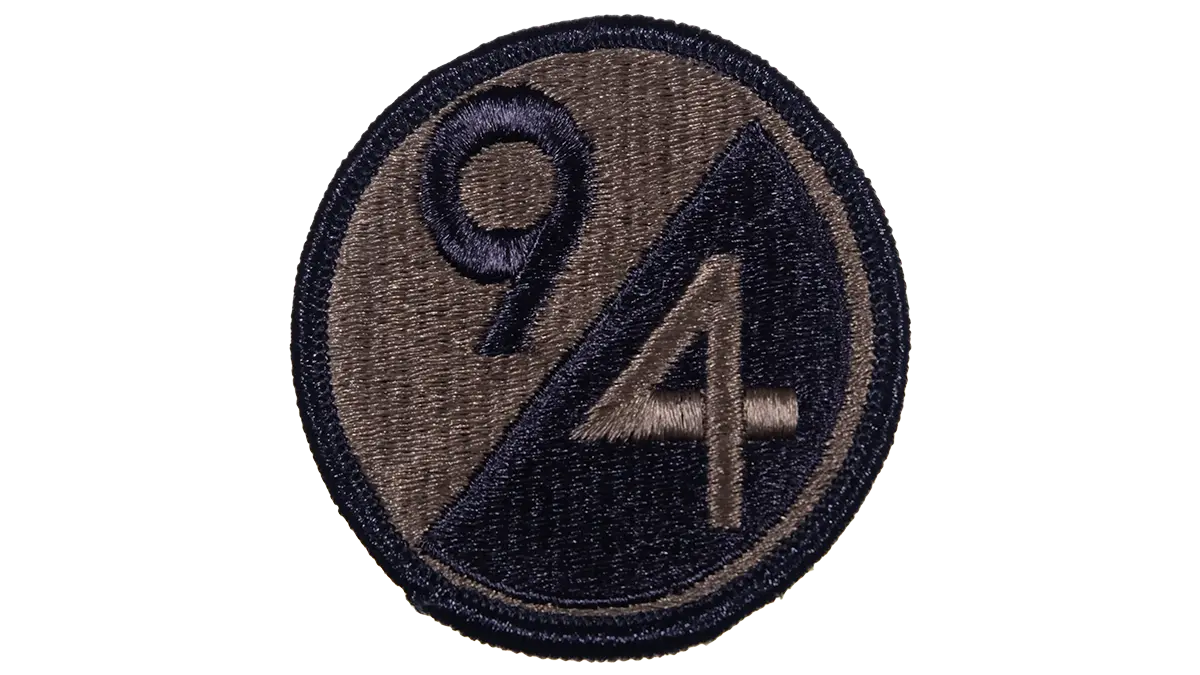 アメリカ陸軍 第94歩兵師団 部隊章 94th infantry division insignia