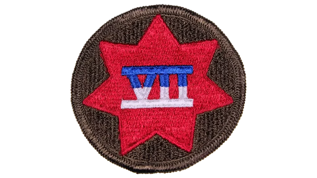 アメリカ陸軍 第7軍団 部隊章 VII Corps insignia