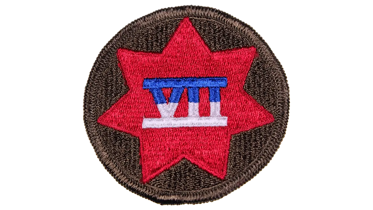 アメリカ陸軍 第7軍団 部隊章 VII Corps insignia